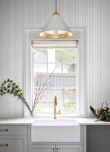 A-Street Prints 4147-27393 Ayanna Blue Striped Wallpaper - Eade's Wallpaper