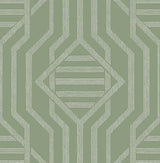 A-Street Prints 4147-27401 Essex Green Geometric Wallpaper - Eade's Wallpaper