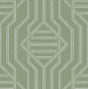 A-Street Prints 4147-27401 Essex Green Geometric Wallpaper - Eade's Wallpaper