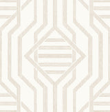 A-Street Prints 4147-27404 Essex Wheat Geometric Wallpaper - Eade's Wallpaper