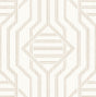 A-Street Prints 4147-27404 Essex Wheat Geometric Wallpaper - Eade's Wallpaper
