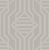 A-Street Prints 4147-27405 Essex Light Grey Geometric Wallpaper - Eade's Wallpaper