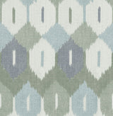 A-Street Prints 4147-27406 Abilene Sea Green Ikat Wallpaper - Eade's Wallpaper