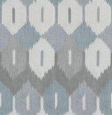 A-Street Prints 4147-27407 Abilene Denim Ikat Wallpaper - Eade's Wallpaper