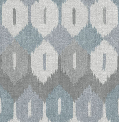 A-Street Prints 4147-27407 Abilene Denim Ikat Wallpaper - Eade's Wallpaper