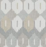 A-Street Prints 4147-27409 Abilene Neutral Ikat Wallpaper - Eade's Wallpaper
