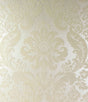 A-Street Prints 4147-87390 Shadow Cream Flocked Damask Wallpaper - Eade's Wallpaper