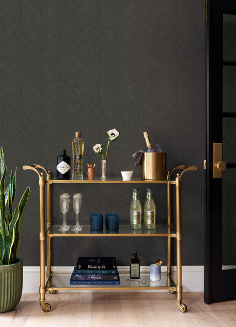 A-Street Prints 4155-27320 Kallam Chevron Wallpaper - Eade's Wallpaper