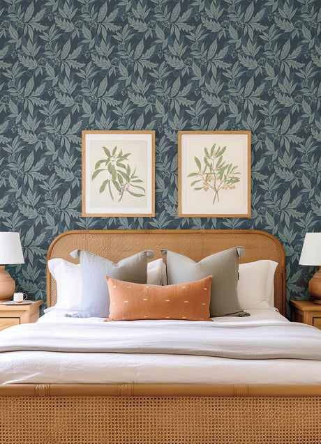 A-Street Prints 4155-27326 Anita Woodland Floral Wallpaper - Eade's Wallpaper