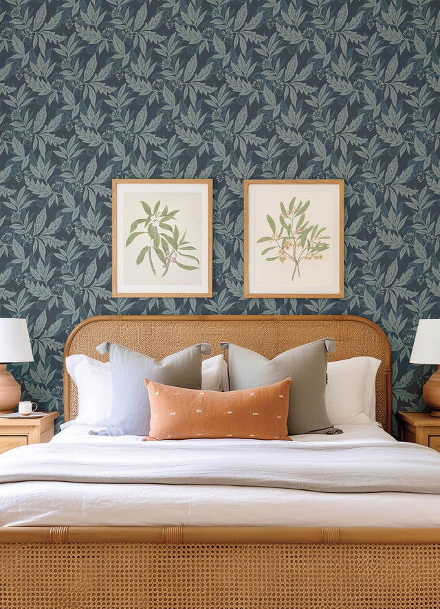 A-Street Prints 4155-27326 Anita Woodland Floral Wallpaper - Eade's Wallpaper