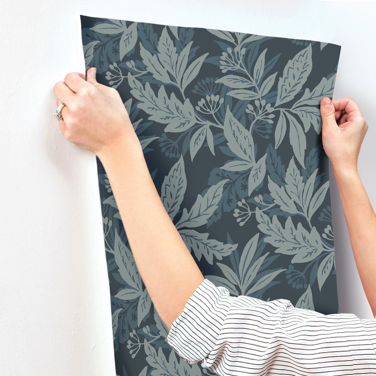 A-Street Prints 4155-27327 Anita Woodland Floral Wallpaper - Eade's Wallpaper