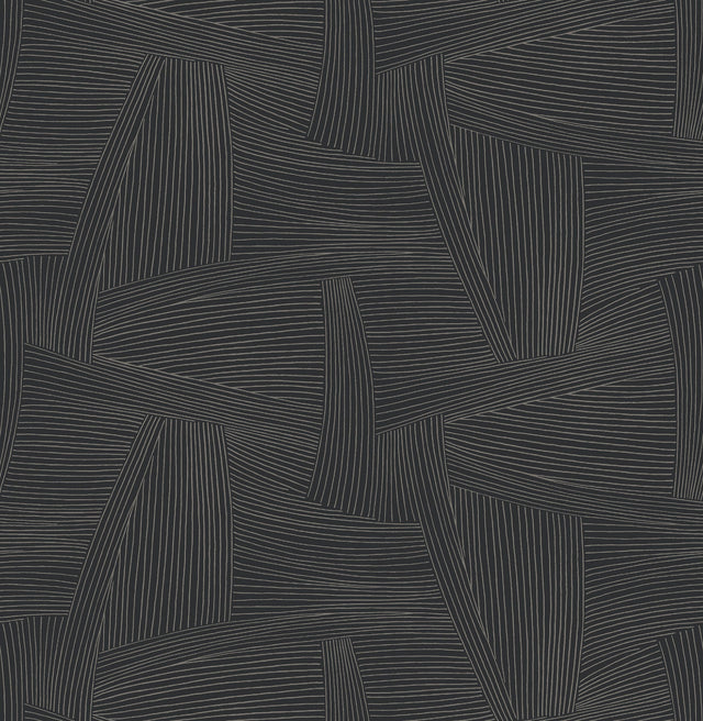 A-Street Prints 4155-27330 Reid Woven Geometric Wallpaper - Eade's Wallpaper