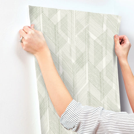 A-Street Prints 4155-27337 Bryant Crosshatch Wallpaper - Eade's Wallpaper