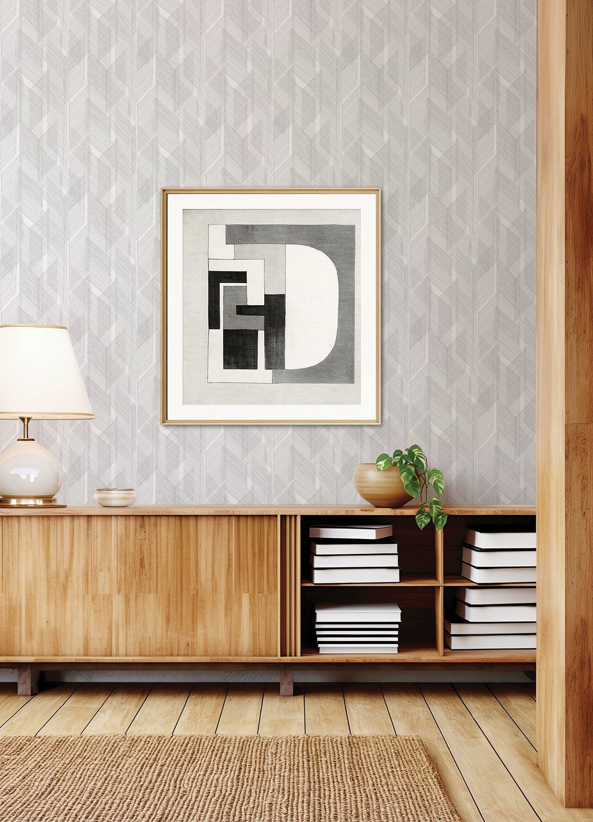 A-Street Prints 4155-27339 Bryant Crosshatch Wallpaper - Eade's Wallpaper