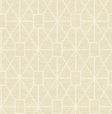 Advantage 4157-25014 Stevenson Natural Trellis Wallpaper