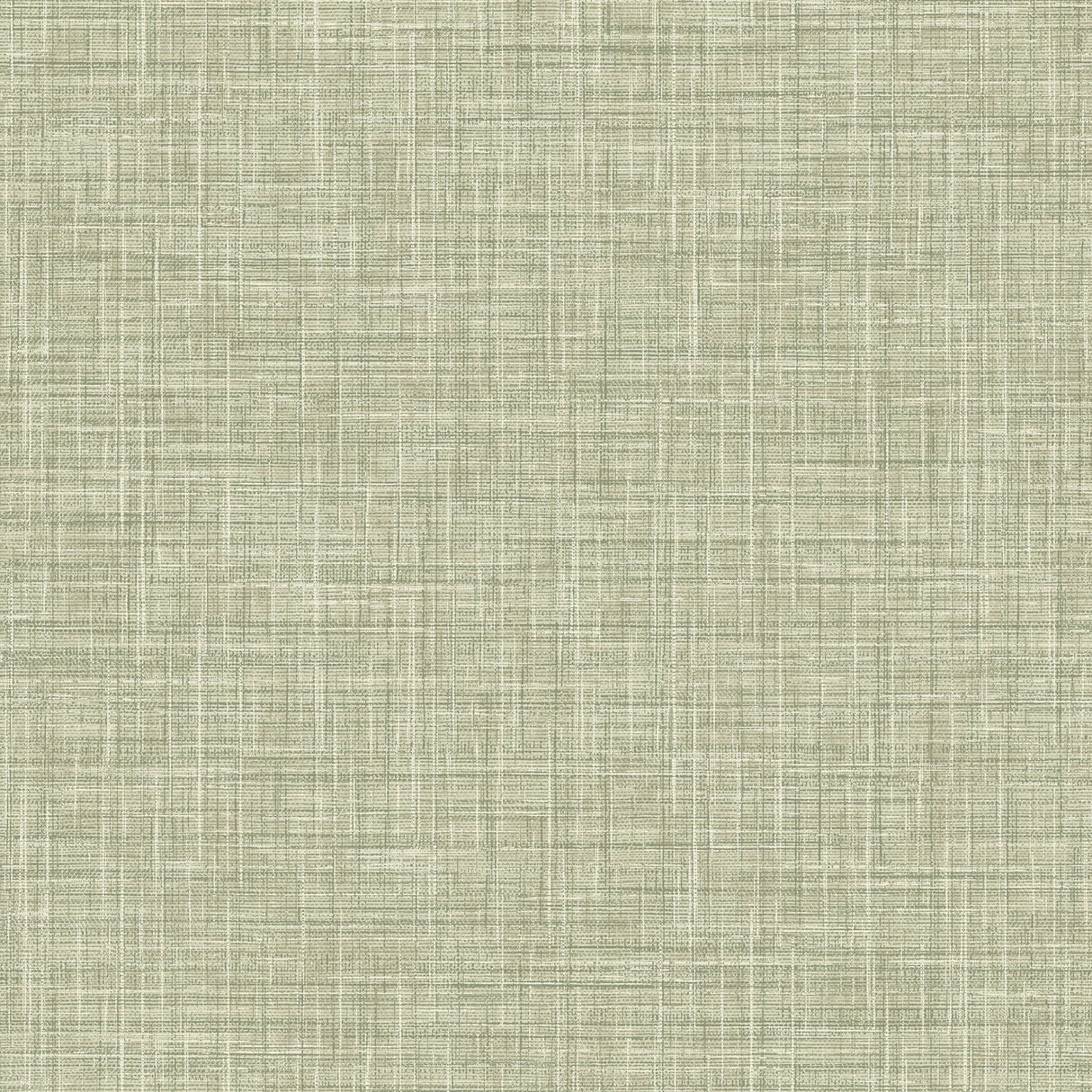 Advantage 4157-25792 Tuckernuck Green Faux Linen Wallpaper