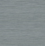 Advantage 4157-25963 Barnaby Slate Faux Grasscloth Wallpaper