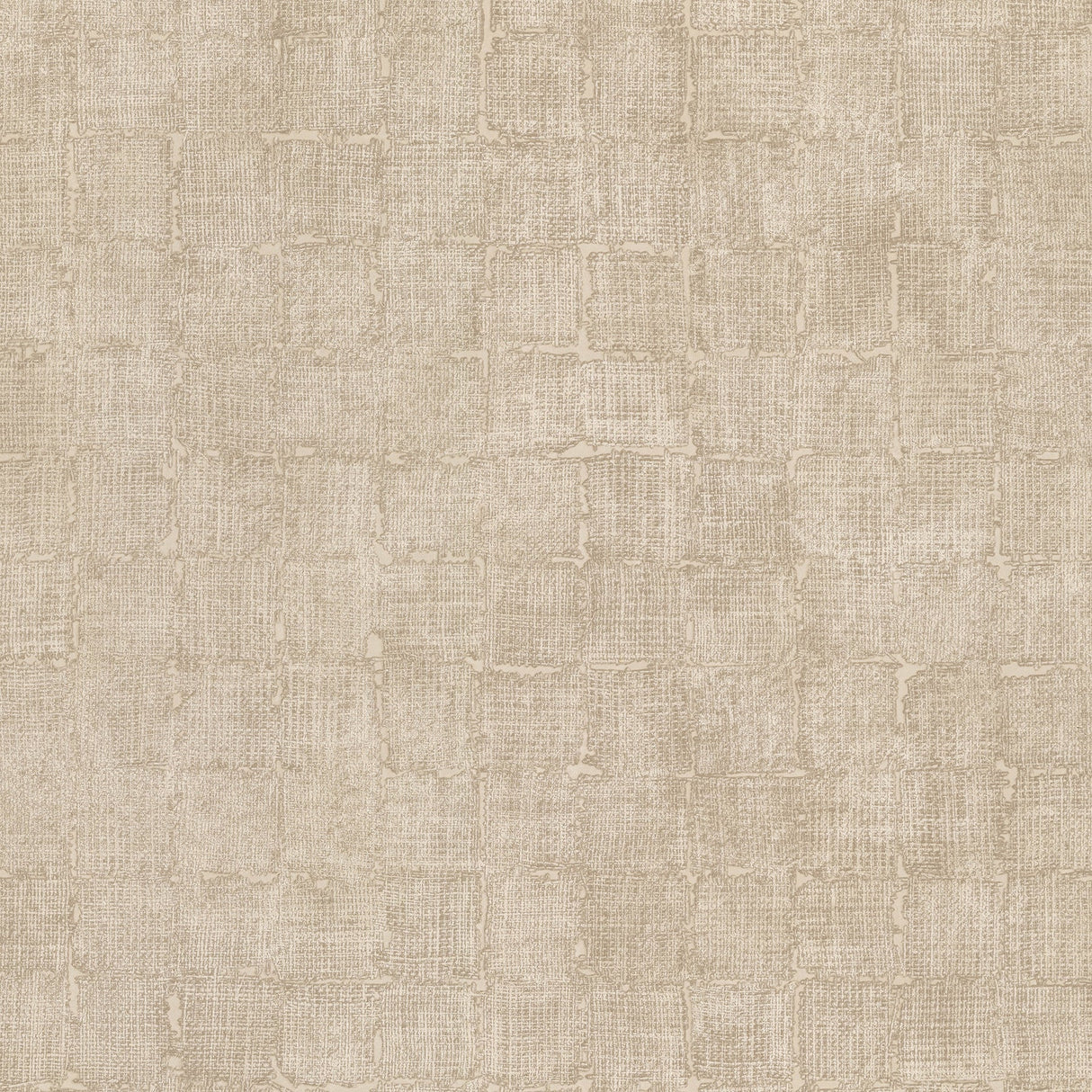 Advantage 4157-333451 Blocks Beige Checkered Wallpaper