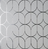 Advantage 4157-42803 Raye Silver Rosco Trellis Wallpaper