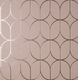 Advantage 4157-42805 Raye Pink Rosco Trellis Wallpaper