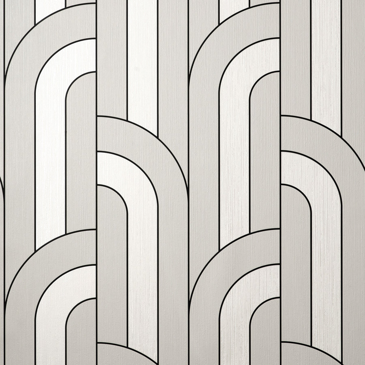 Advantage 4157-42843 Ezra Platinum Arch Wallpaper