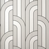 Advantage 4157-42843 Ezra Platinum Arch Wallpaper