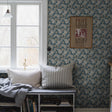 Schumacher 4162 ARATORP in BLUE Wallpaper - BORÃ…STAPETER