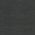 Warner 4174-4611 Winn Black Faux Grasscloth Wallpaper - Eade's Wallpaper
