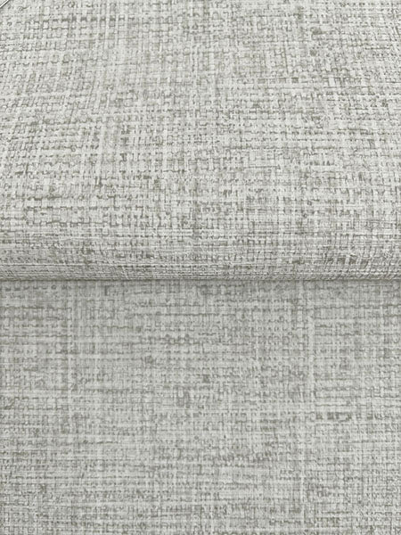 Warner 4174-4615 Clarkson Light Grey Woven Wallpaper - Eade's Wallpaper