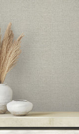 Warner 4174-4615 Clarkson Light Grey Woven Wallpaper - Eade's Wallpaper