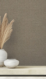 Warner 4174-4622 Clarkson Bronze Woven Wallpaper - Eade's Wallpaper