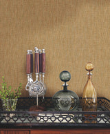 Warner 4174-4655 Bryson Copper Feathered Texture Wallpaper - Eade's Wallpaper