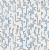 A-Street Prints 4177-27701 Cipher Blue Geometric Faux Grassc