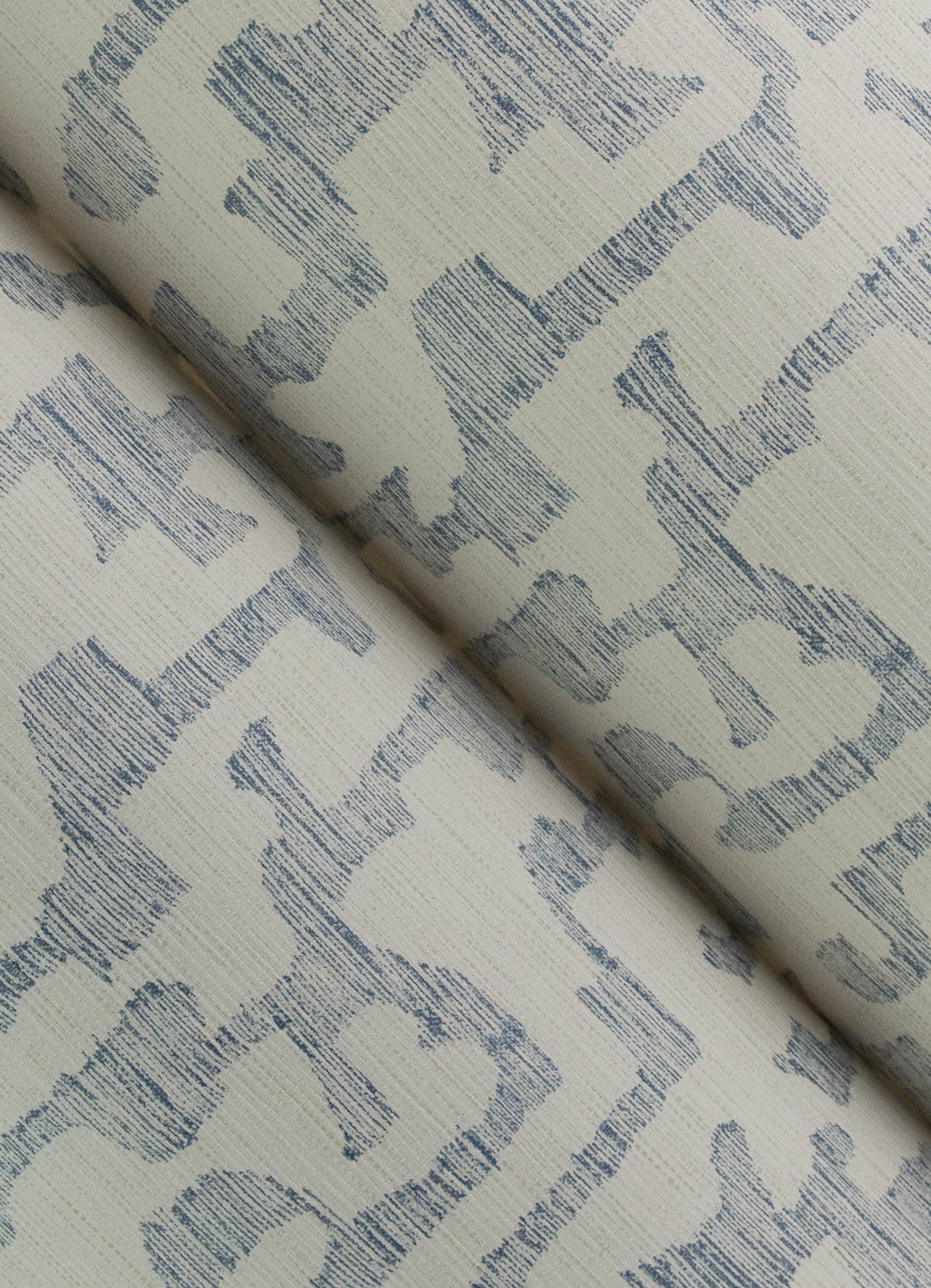 A-Street Prints 4177-27701 Cipher Blue Geometric Faux Grassc