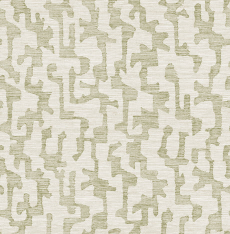 A-Street Prints 4177-27702 Cipher Moss Geometric Faux Grassc