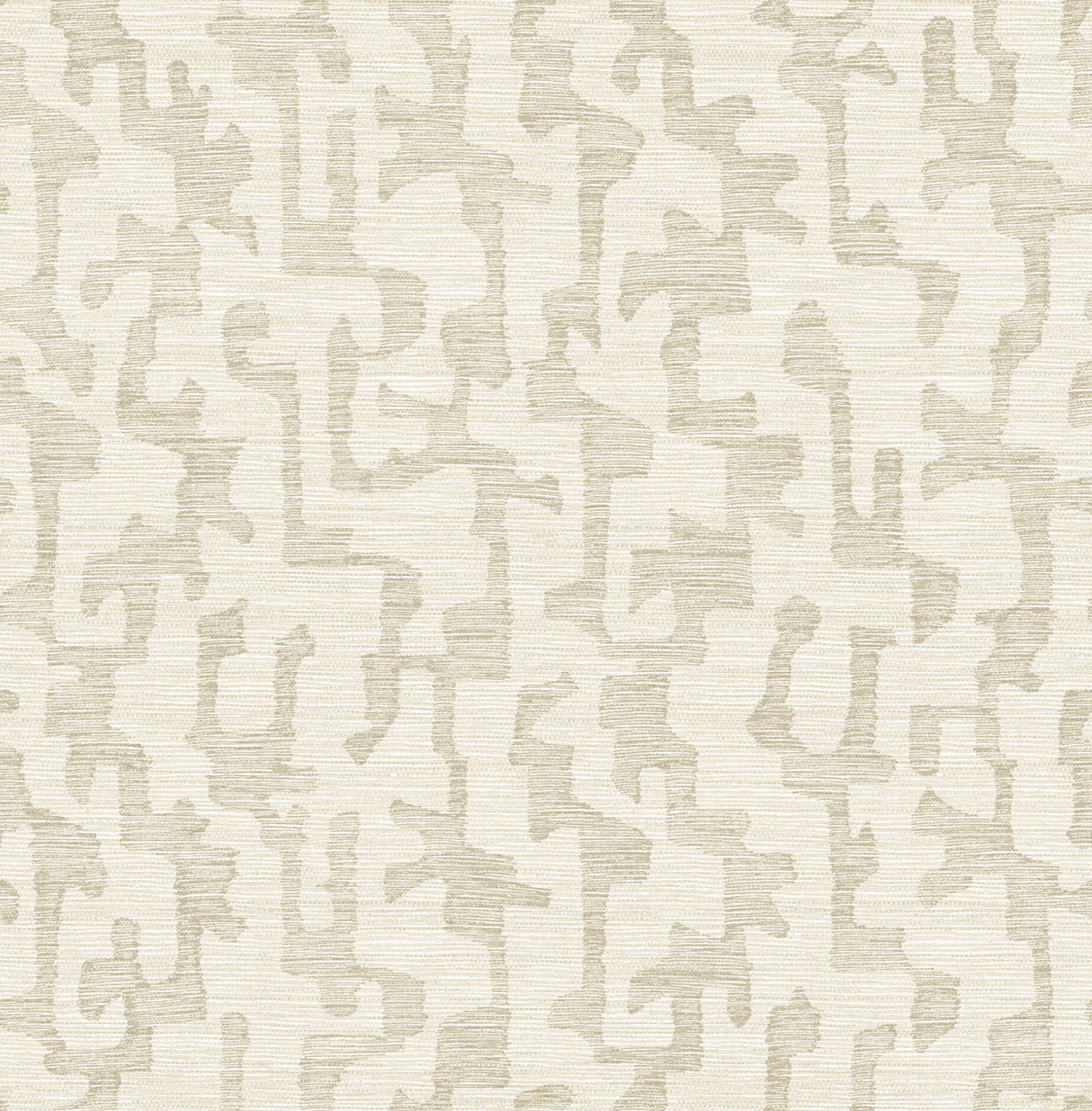 A-Street Prints 4177-27703 Cipher Beige Geometric Faux Grass