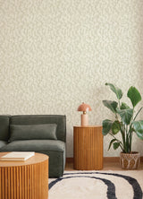 A-Street Prints 4177-27703 Cipher Beige Geometric Faux Grass