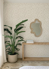 A-Street Prints 4177-27703 Cipher Beige Geometric Faux Grass