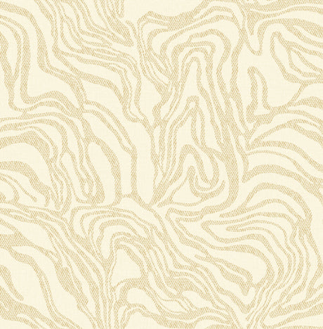 A-Street Prints 4177-27705 Massar Gold Modern Marbled Wallpa