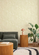 A-Street Prints 4177-27705 Massar Gold Modern Marbled Wallpa