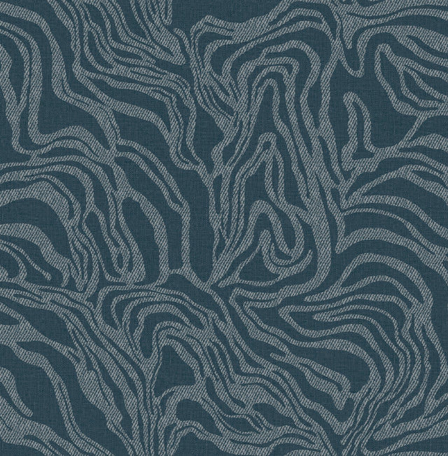 A-Street Prints 4177-27707 Massar Teal Modern Marbled Wallpa