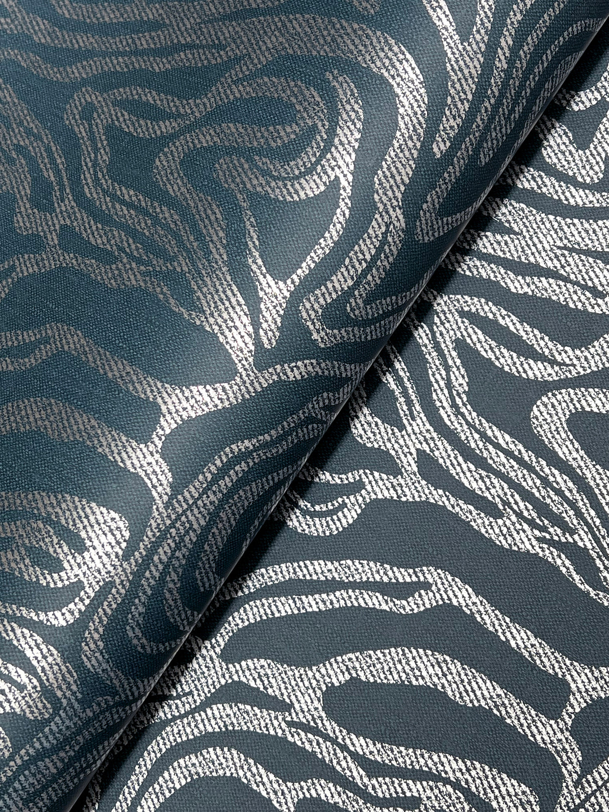 A-Street Prints 4177-27707 Massar Teal Modern Marbled Wallpa
