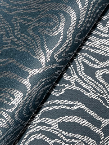 A-Street Prints 4177-27707 Massar Teal Modern Marbled Wallpa