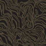 A-Street Prints 4177-27709 Massar Black Modern Marbled Wallp