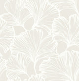 A-Street Prints 4177-27710 Kyoto Dove Ginkgo Leaf Wallpaper