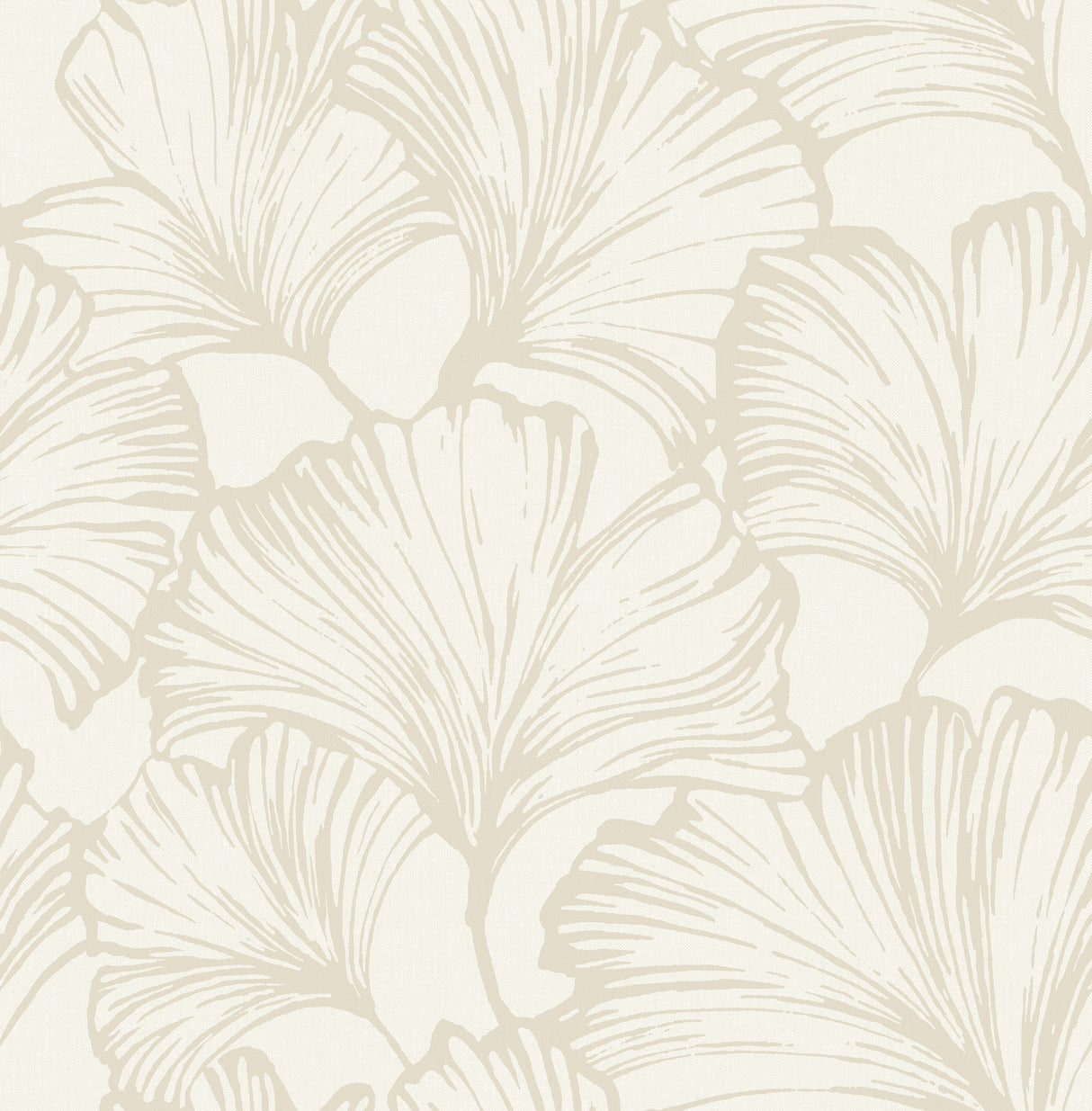 A-Street Prints 4177-27711 Kyoto Pearl Ginkgo Leaf Wallpaper