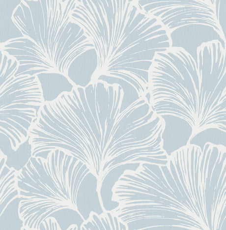A-Street Prints 4177-27712 Kyoto Sky Ginkgo Leaf Wallpaper