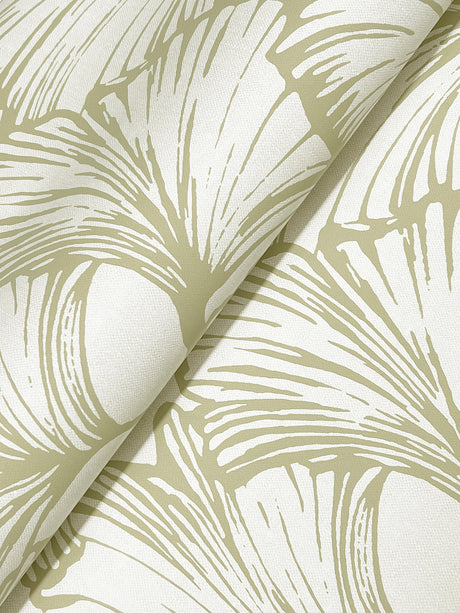 A-Street Prints 4177-27714 Kyoto Moss Ginkgo Leaf Wallpaper