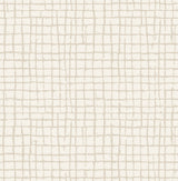 A-Street Prints 4177-27716 Albin Beige Gridline Wallpaper