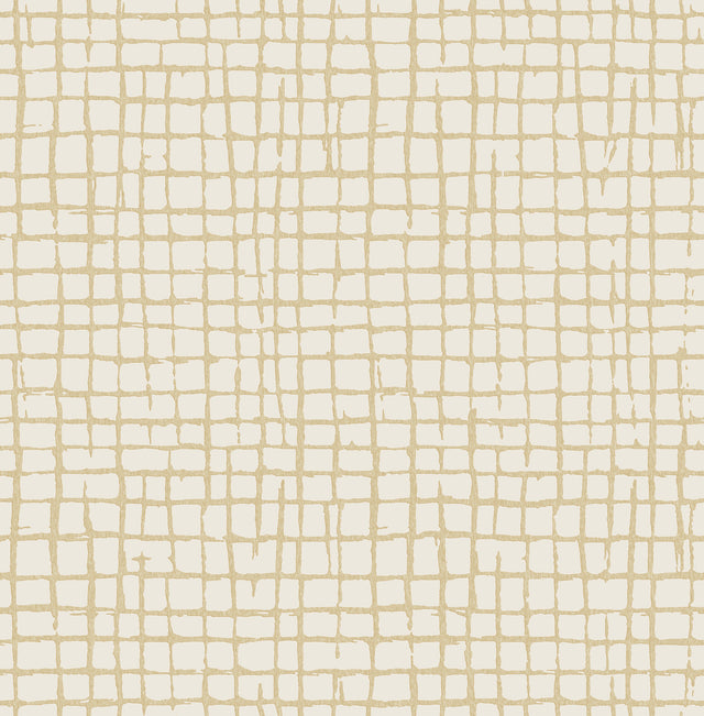 A-Street Prints 4177-27717 Albin Pearl Gridline Wallpaper